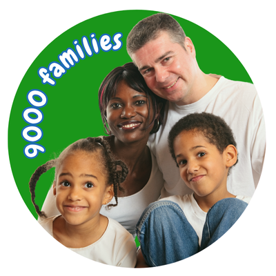 - serving an average of 9000 pantry visits per month.