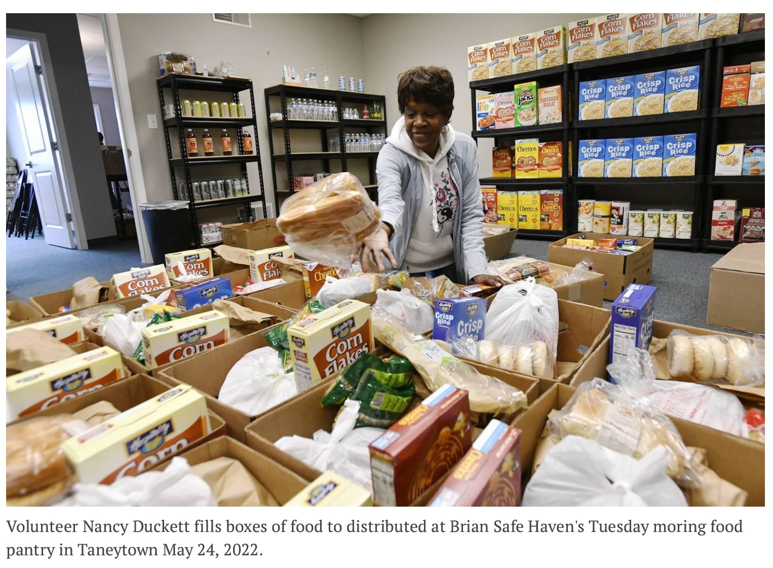 At Taneytown food pantry, volunteers are all about giving back - Westminster Rescue Mission #1