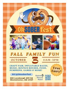 Thumbnail of advertising flyer for OkSOBERfest event on October 3, 2026.