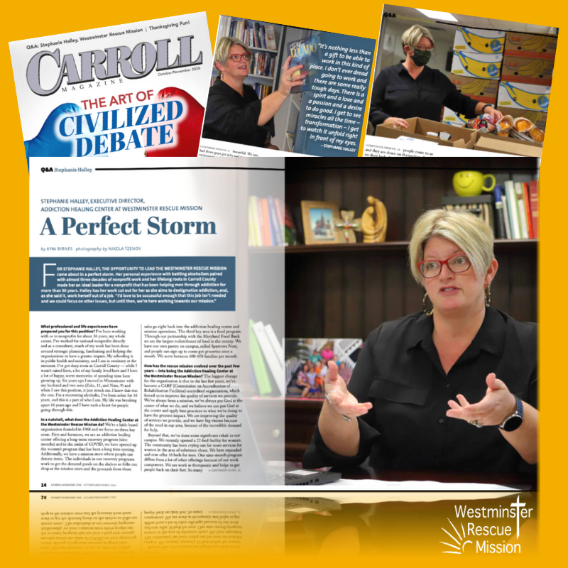 WRM - CARROLL MAGAZINE - STEPHANIE EXECUTIVE DIRECTOR